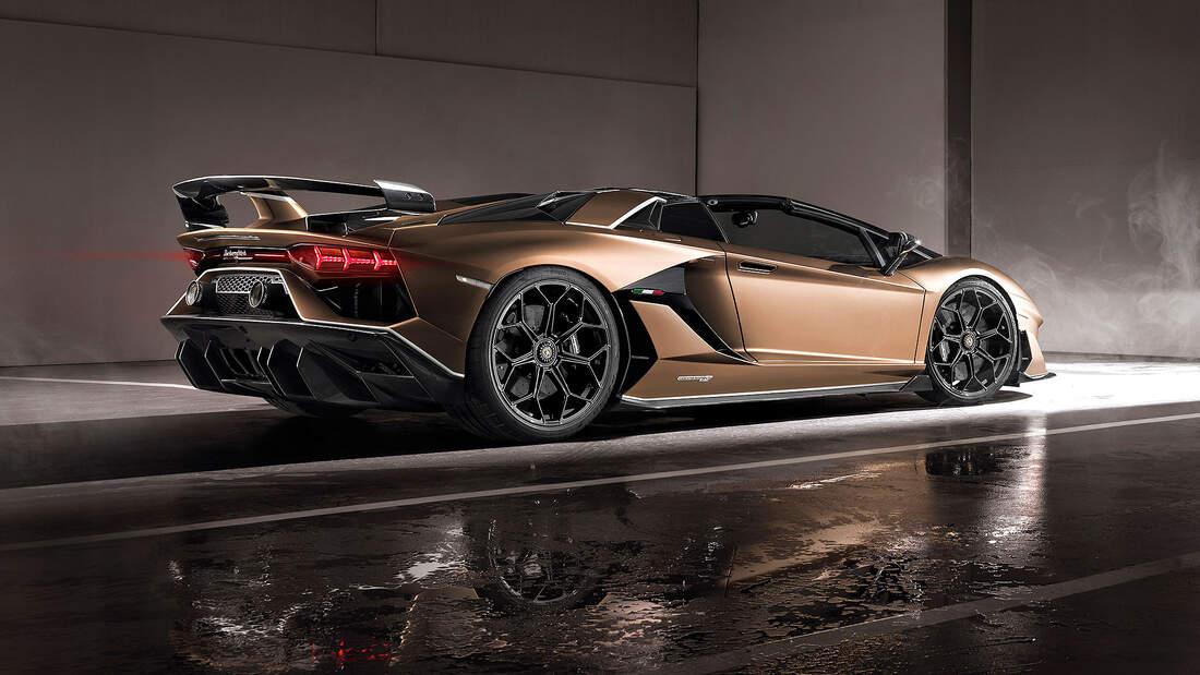 Lamborghini Aventador SVJ Roadster Limitiertes 350 Km H Cabrio Auto