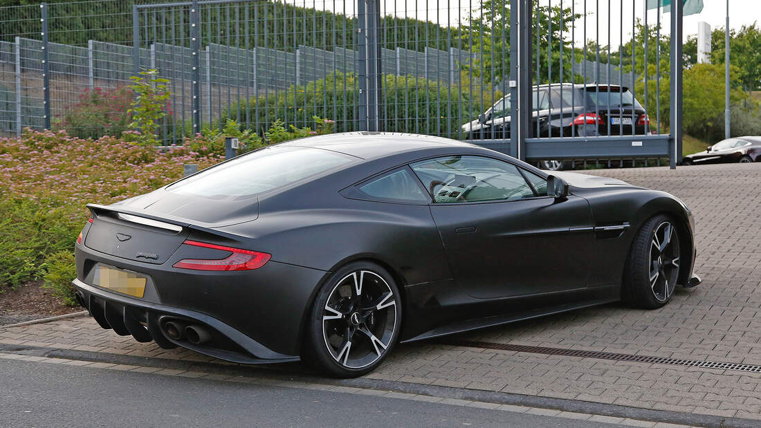 Erlkönig Aston Martin Vanquish S 2017 mit mehr V12 Power auto motor