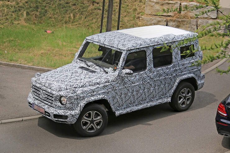 Erlkönig Mercedes G-Klasse