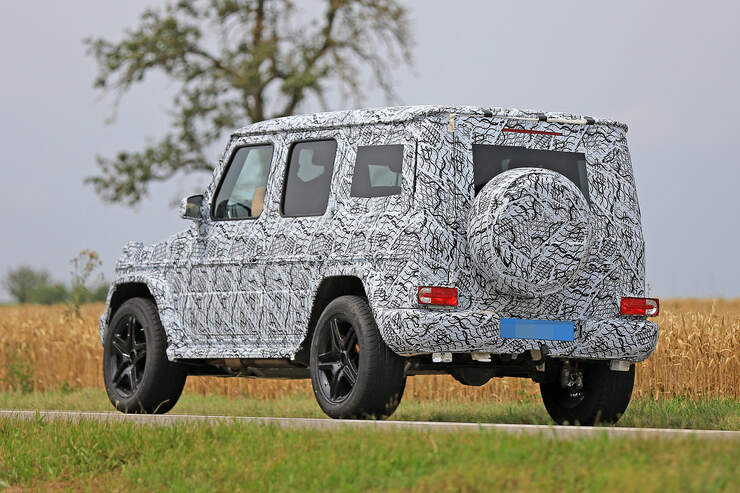 Erlkönig Mercedes G-Klasse
