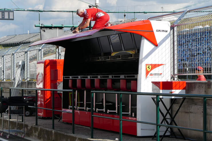 Ferrari  - Formel 1 - GP Ungarn - 20. Juli 2016