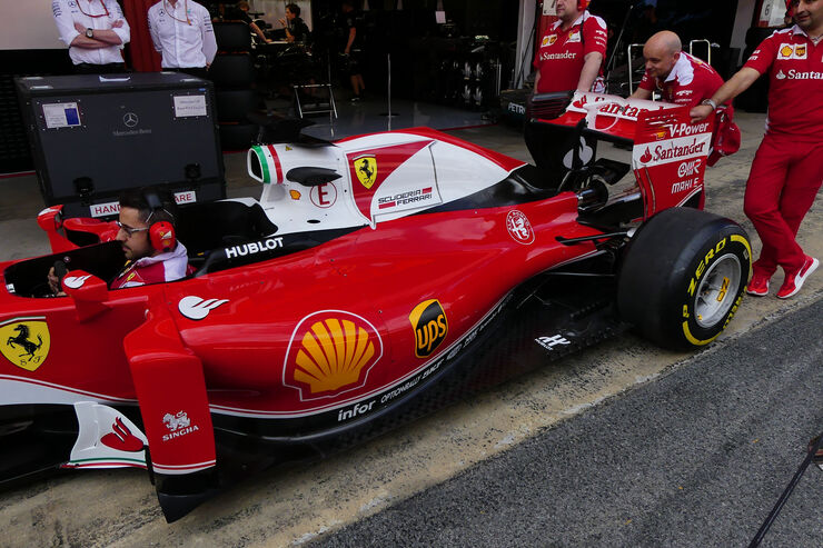 Ferrari - GP Spanien - Barcelona - Donnerstag - 12.5.2016