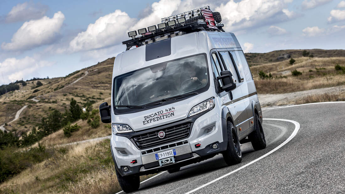 Fiat Ducato 4x4 Expedition Konzept Das Extremisten Wohnmobil Auto