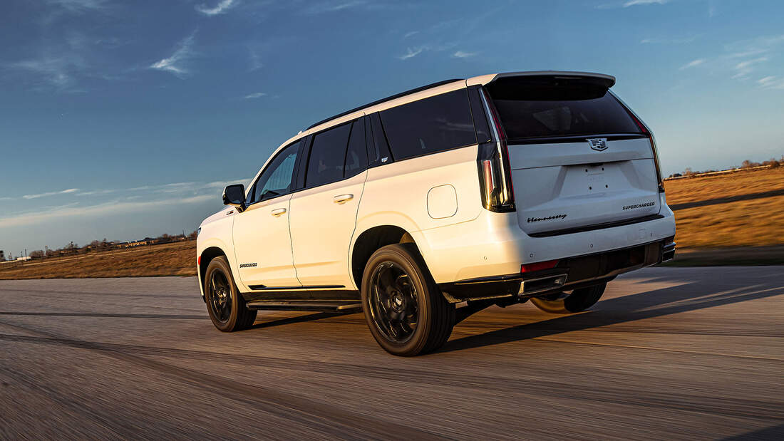 Hennessey Cadillac Escalade H650 Tuning Luxus SUV AUTO MOTOR UND SPORT