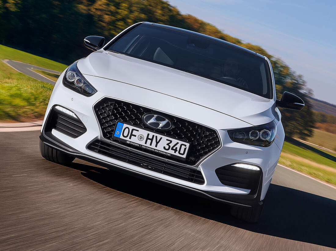 Hyundai I N Line Und Facelift Fastback Im Sportlook Auto