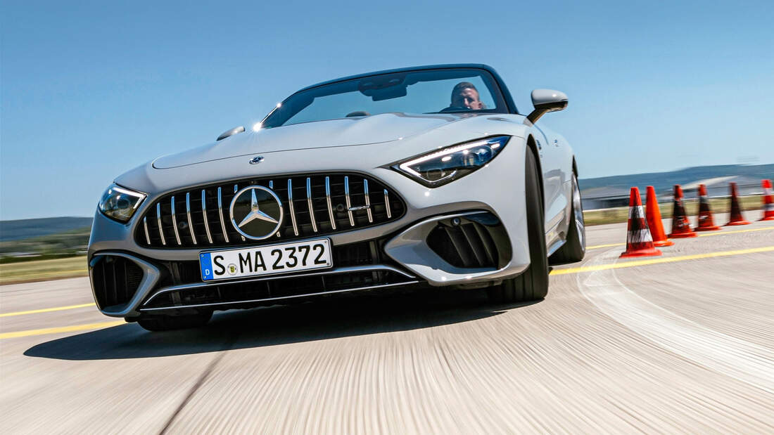 Mercedes Amg Sl Matic Im Test Auto Motor Und Sport