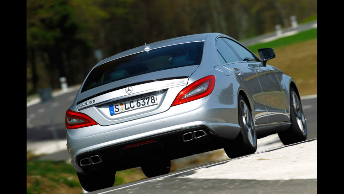 Mercedes CLS 63 AMG Performance Package Im Test AUTO MOTOR UND SPORT