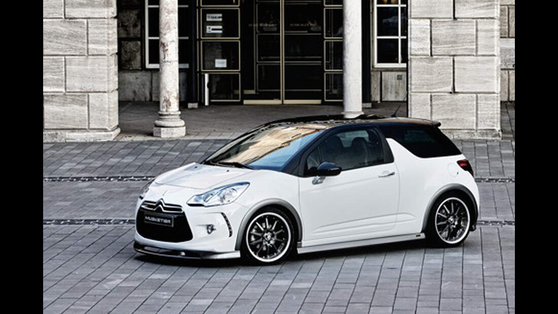 Citroen DS3 Musketier Exklusivität am Stück oder in Teilen AUTO