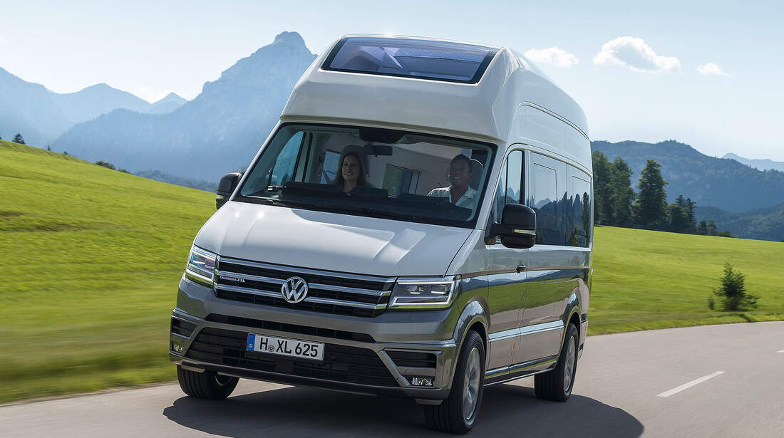 VW California XXL Wohnmobil Auf Crafter Basis Auto Motor Und Sport