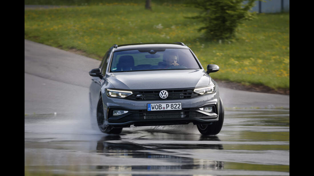 Das Fahrwerk Des Vw Passat Variant R Line Edition Auto Motor Und Sport