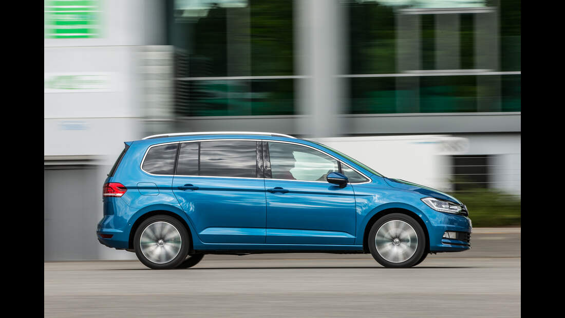 Neuer Vw Touran Ii Kompaktvan Fahrbericht Auto Motor Und Sport