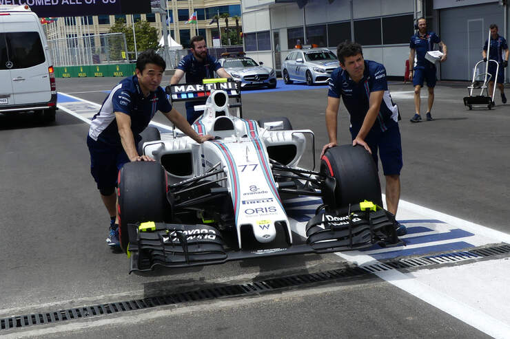 Williams - Formel 1 - GP Aserbaidschan - Baku - 17. Juni 2016