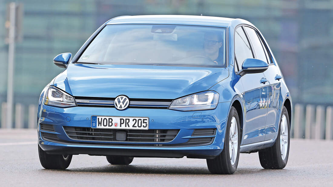 Vw Golf Tgi Blue Motion Im Fahrbericht Nun Gibt Auch Der Golf Gas