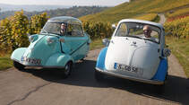 BMW Isetta 300 Und Messerschmitt KR 200 Mit Kleinstwagen Ins