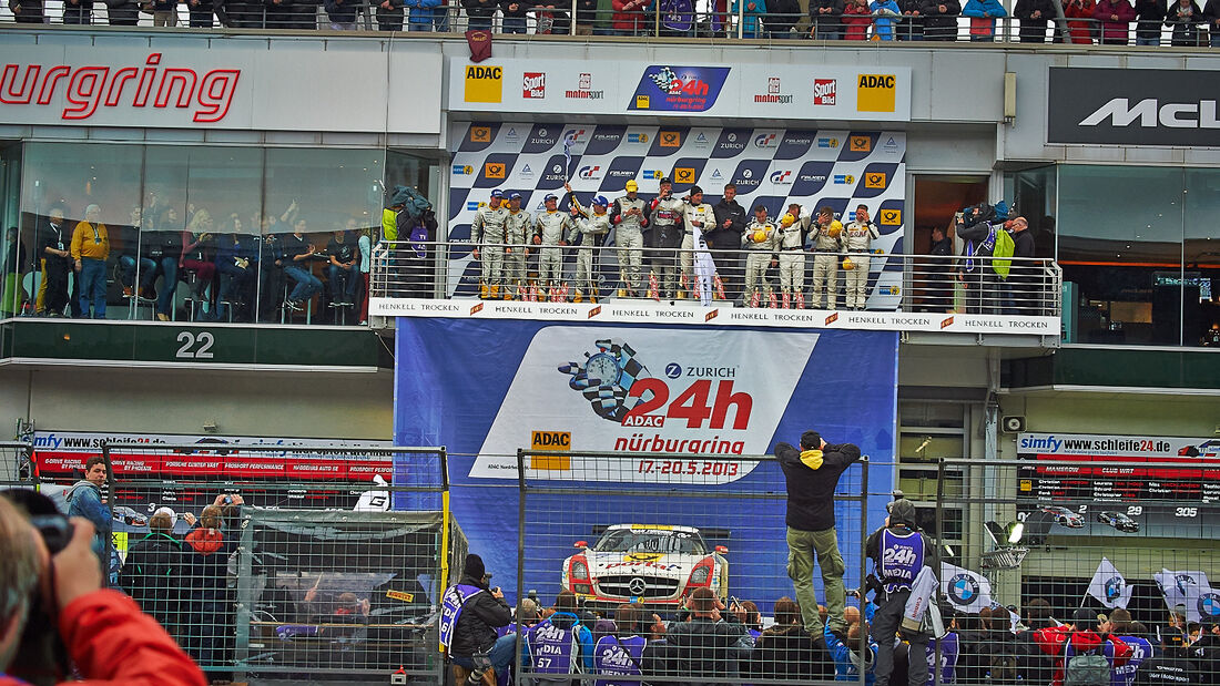 #23, Mercedes-Benz SLS AMG GT3 , 24h-Rennen Nürburgring 2013