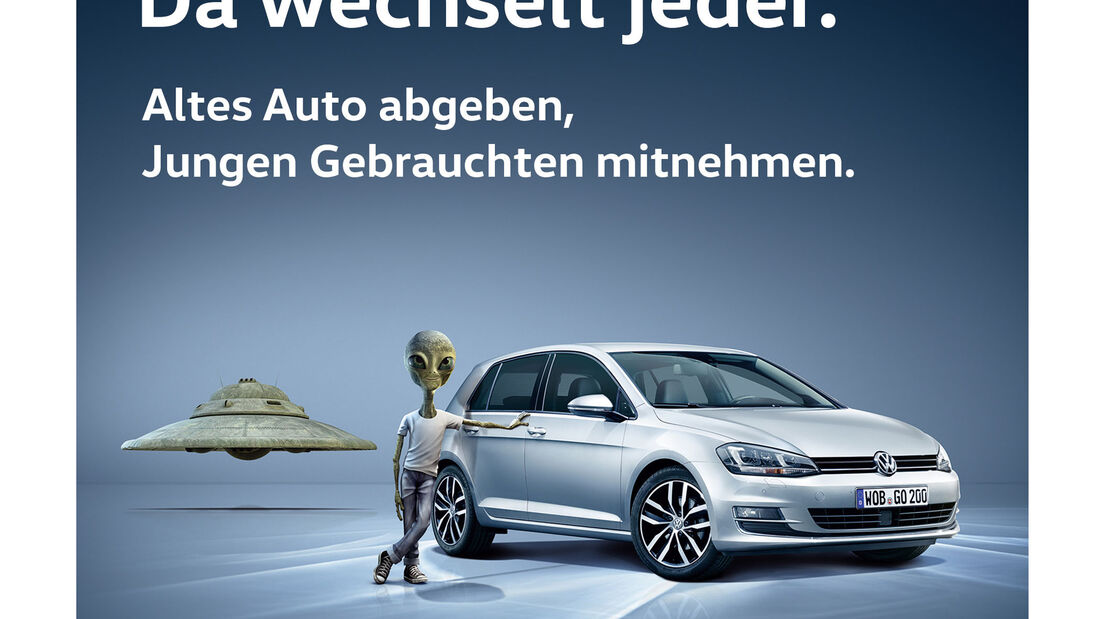 ?Da wechselt jeder&quot; ? Volkswagen startet neue Gebrauchtwagen-Kampagne in Deutschland