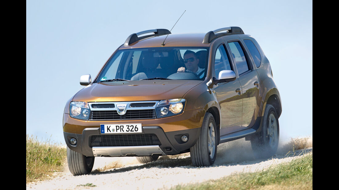  Dacia Duster, Frontansicht