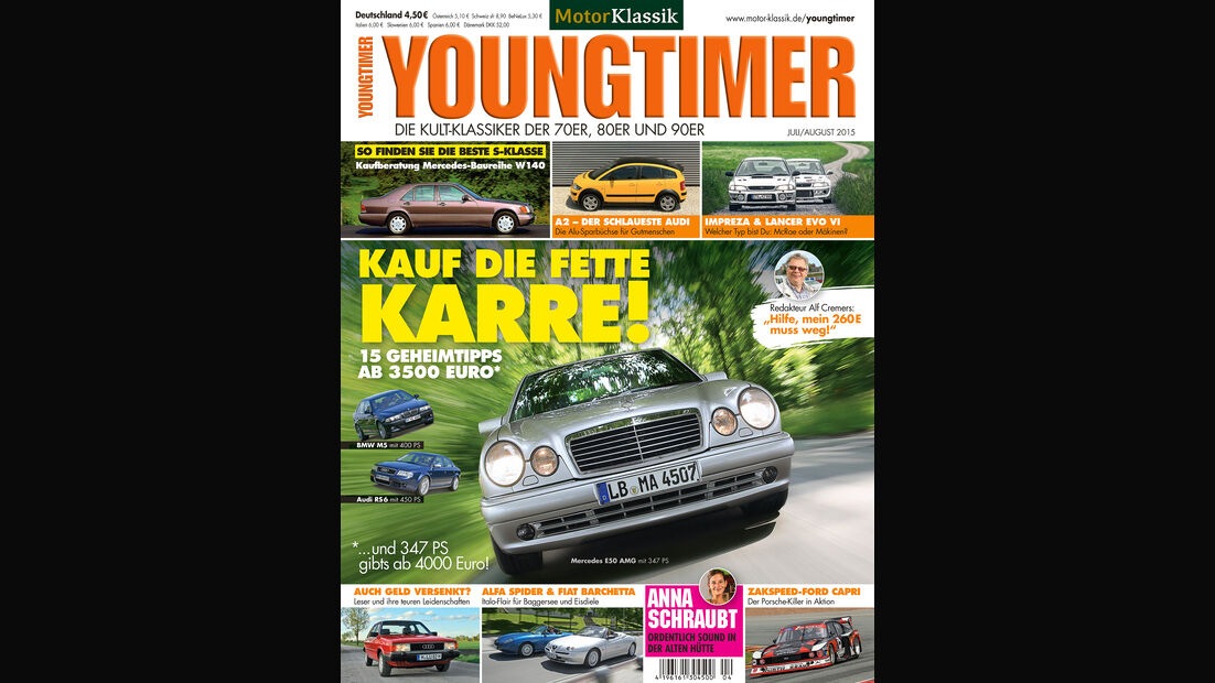  Heftinhalt Youngtimer Ausgabe 04/2015