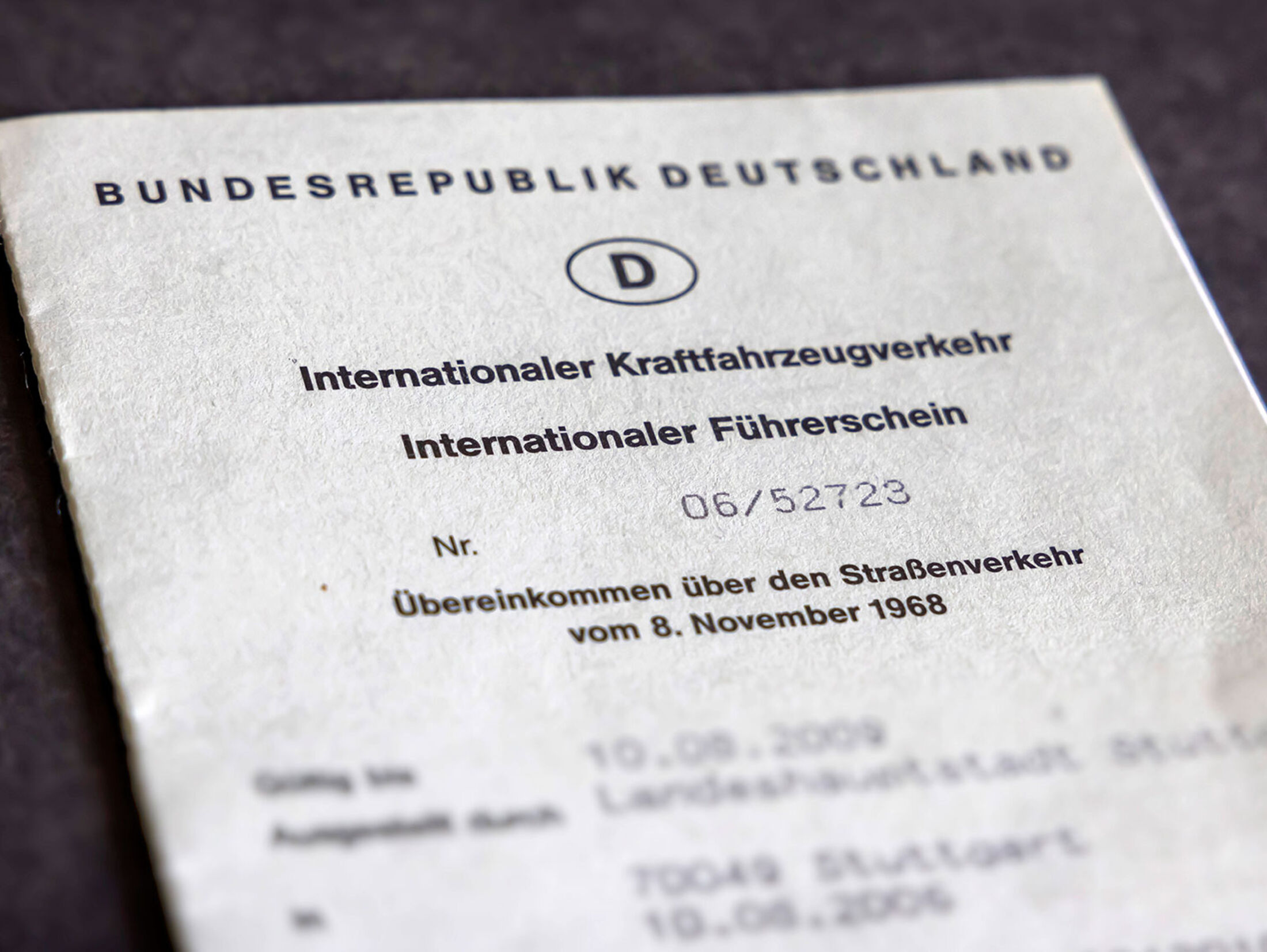 Gültigkeit des deutschen Führerscheins in der Schweiz