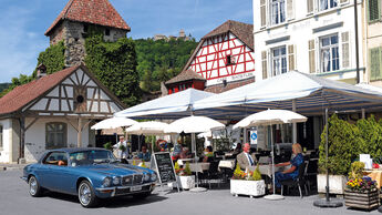  Jaguar XJ 6, Cafe, Stein am Rhein