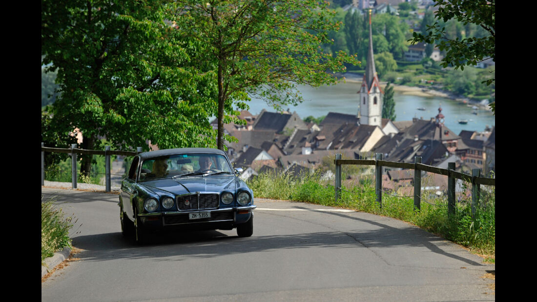  Jaguar XJ 6, Frontansicht, Stein am Rhein