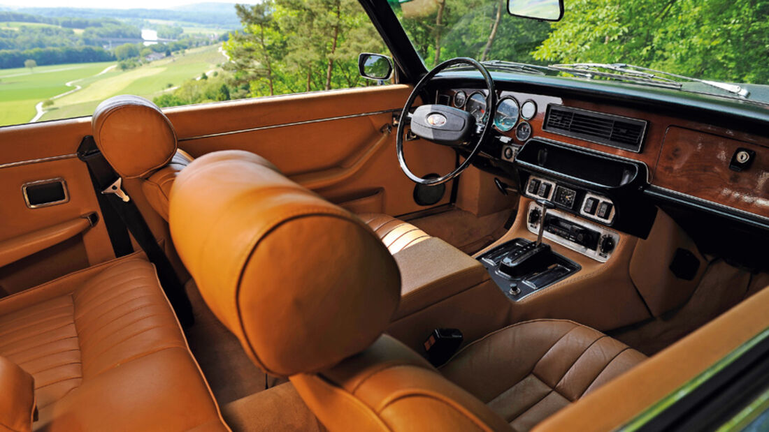  Jaguar XJ 6, Innenausstattung, Cockpit