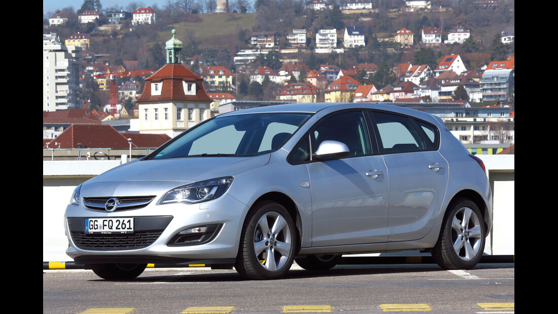  Opel Astra, Seitenansicht