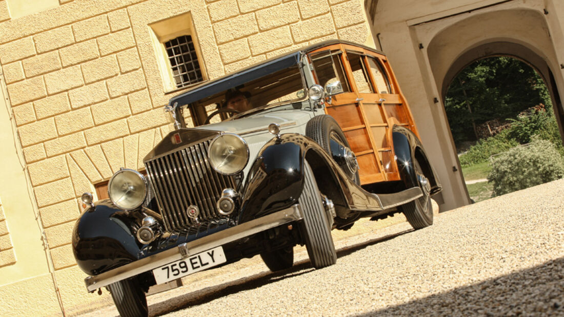  Rolls-Royce Phantom I Shooting Brake (Chassis von 1928), Rad
