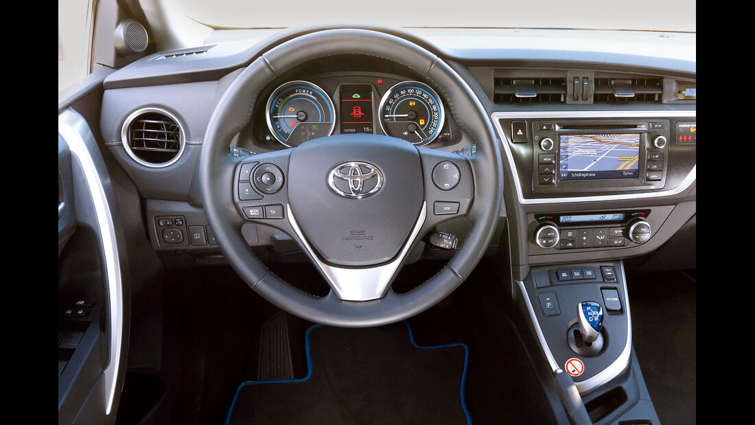  Toyota Auris, Cockpit, Lenkrad