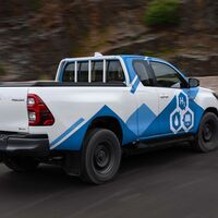  Toyota Hilux mit Wasserstoff-Brennstoffzelle