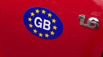 «UK» statt «GB» auf britischen Autos