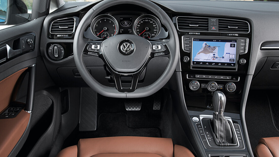  VW Golf, Cockpit