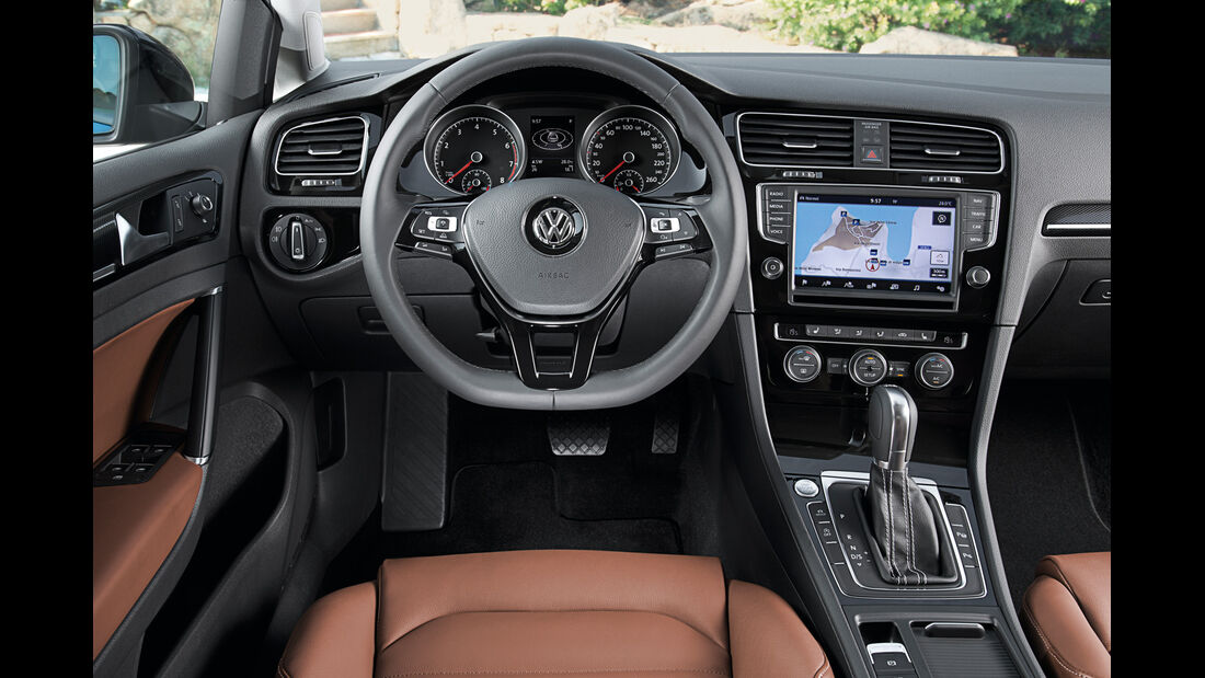  VW Golf, Cockpit