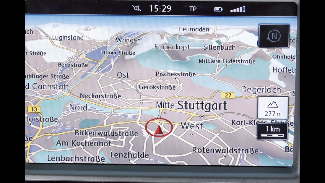  VW Golf, Navigation