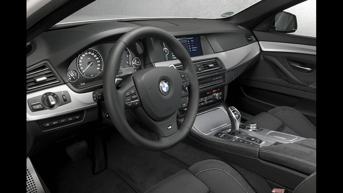 01/2012, BMW M 550d xDrive, Innenraum