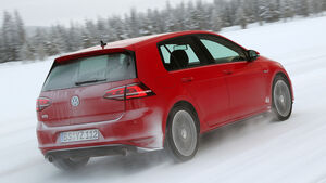 01/2013 VW Golf Abnahmefahrten Polarkreis, Golf GTI