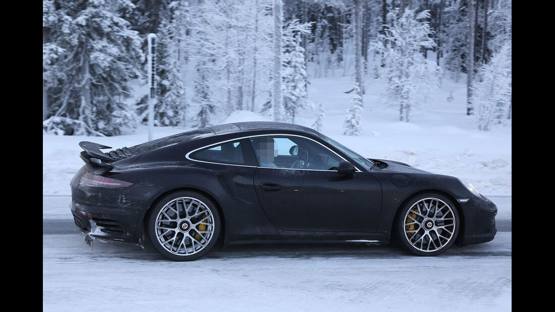 01/2014, Erlkönig Porsche 911 Wintertest