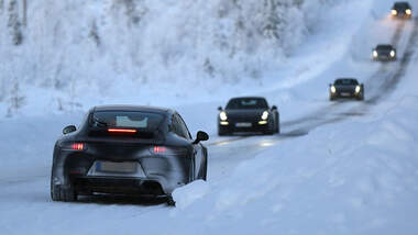 01/2014, Erlkönig Porsche 911 Wintertest