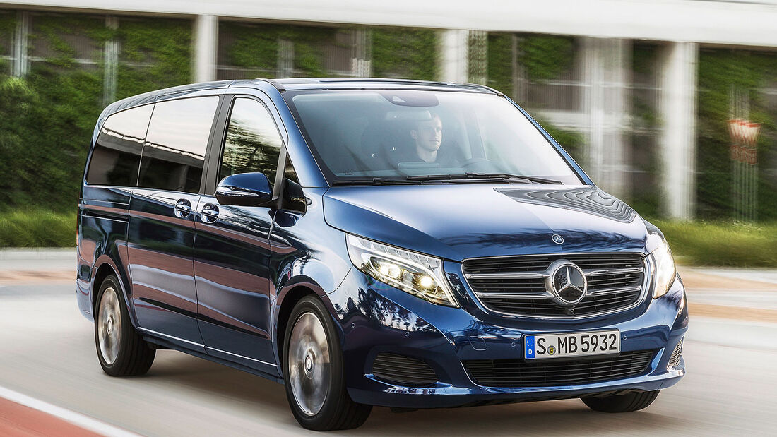 01/2014, Mercedes V-Klasse, Sperrfrist 30.1.2014 21.00 Uhr