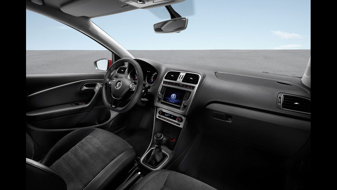 01/2014, VW Polo 2014 Facelift, Innenraum
