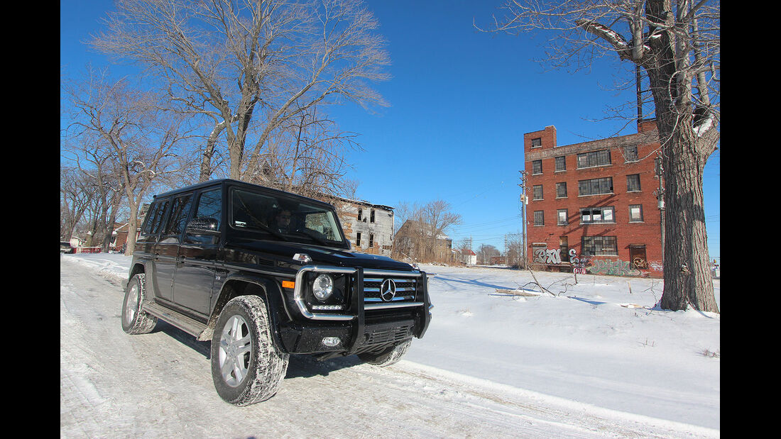 01/2015, Impression Mercedes G500 Detroit