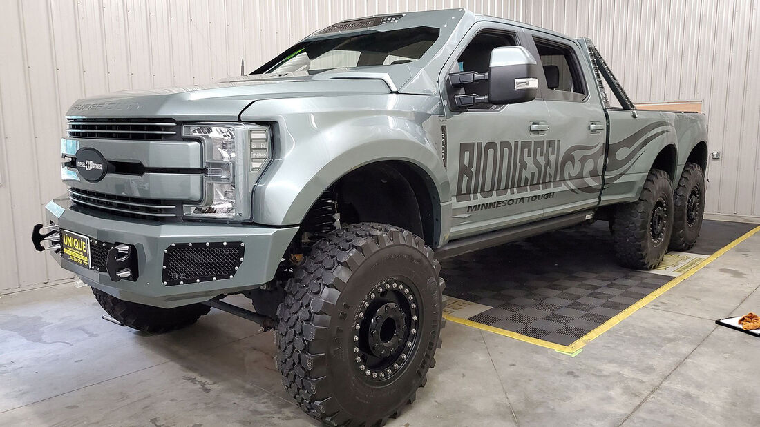 Ford F550 Super Duty Indomitus MonsterTruck als Ökoauto AUTO MOTOR