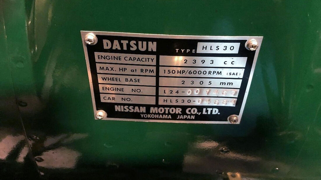 01/2020, Datsun 240Z von 1971 im Jahreswagenzustand