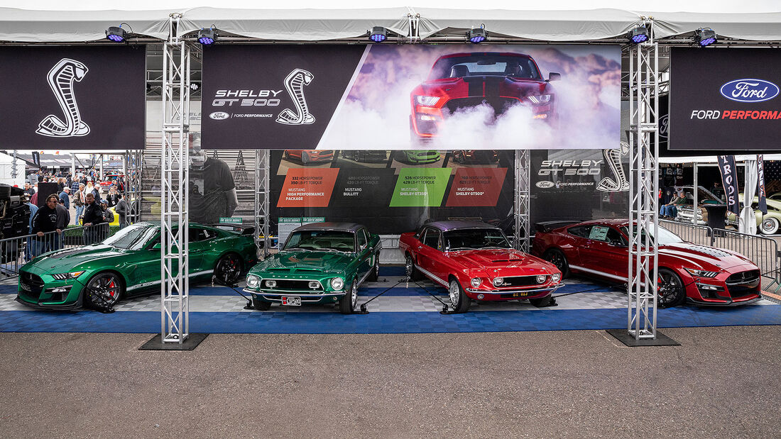 01/2020, Shelby Mustang Prototypen Green Hornet und Little Red
