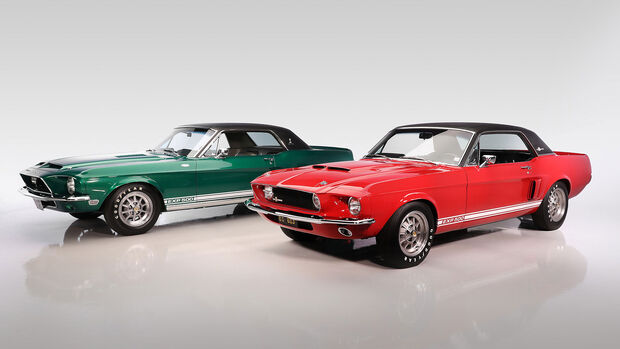 01/2020, Shelby Mustang Prototypen Green Hornet und Little Red