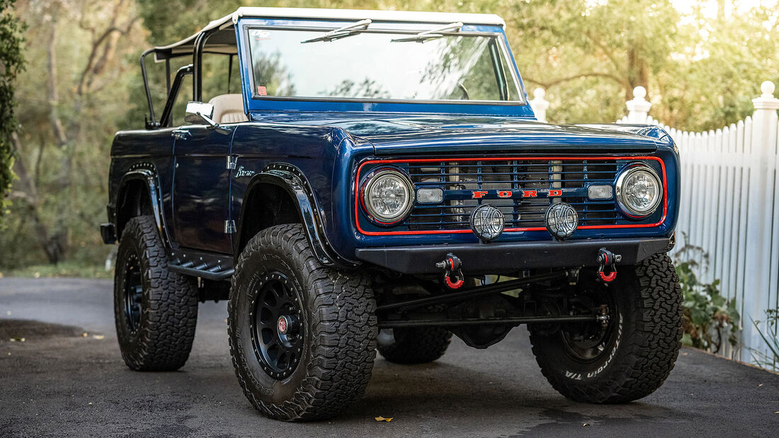 01/2022, 1970 Ford Bronco Ex-Jenson Button