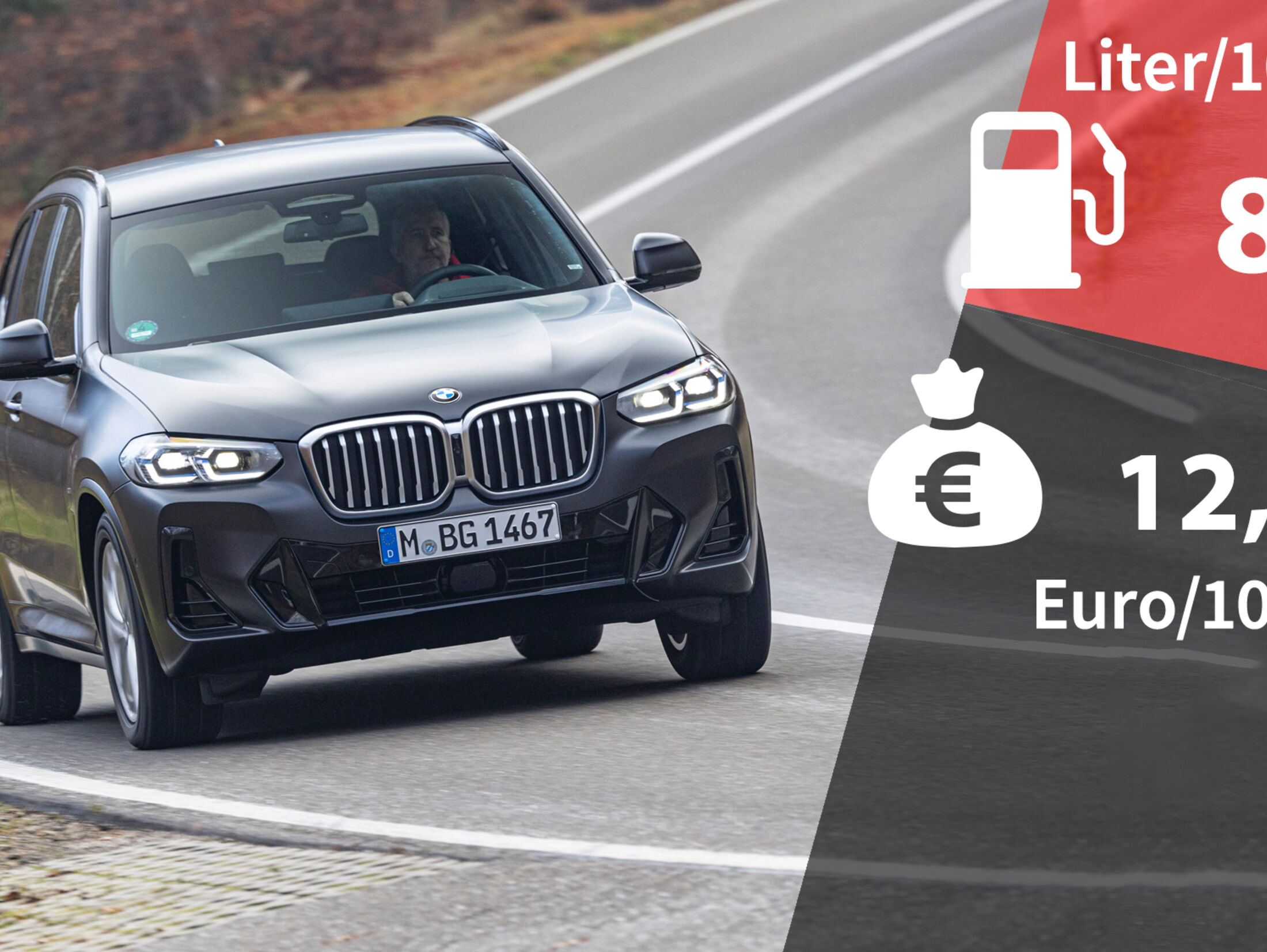 Kosten und Realverbrauch: BMW X4 xDrive30i