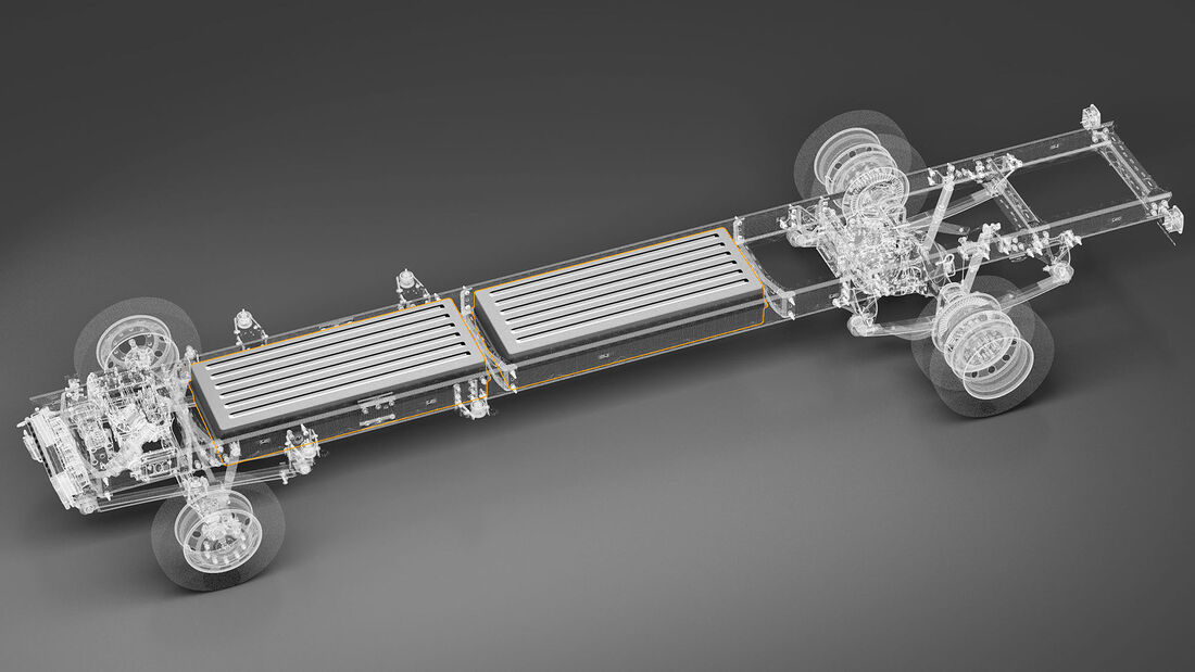 01/2022, Bollinger Elektro-Nutzfahrzeug-Chassis