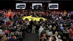 01/2022, Chevrolet Corvette Z06 70th Anniversary Edition bei Barrett-Jackson