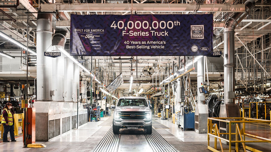 01/2022, Ford F-150 Tremor 40-millionstes Exemplar